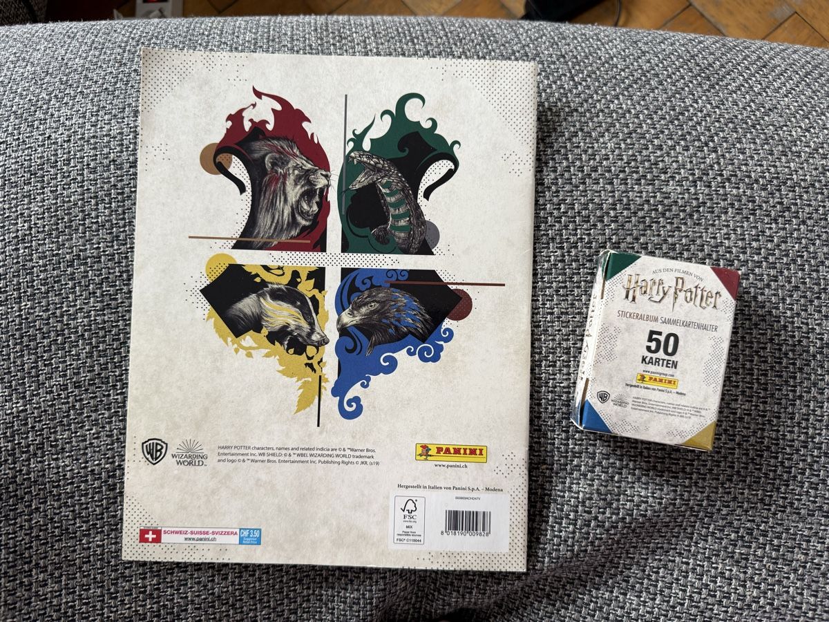 Panini Carte collezionabili: Harry Potter Panini Bilder – Usato da Zürich venduto da zuerich16 6