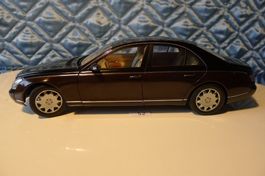 Maybach 57 braun / schwarz, einmalig  1:18 guter Zustand