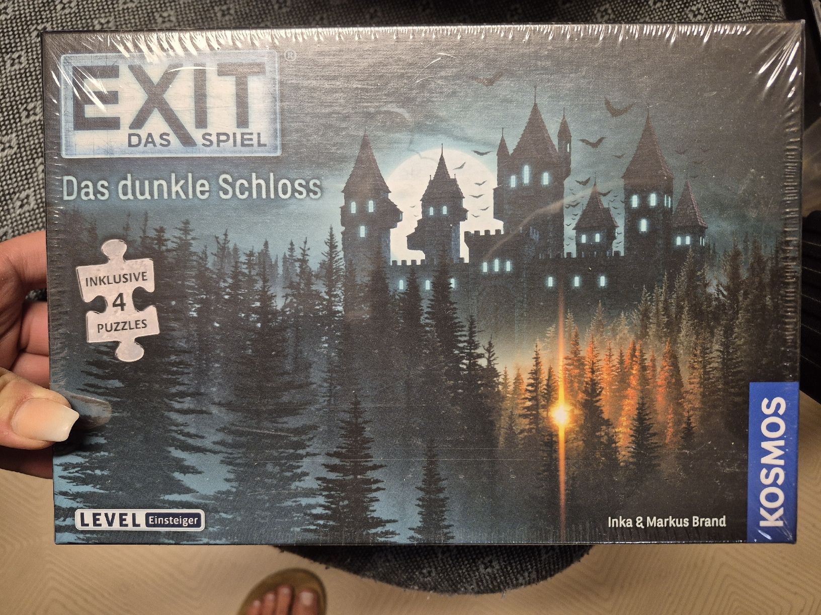 Giochi: Exit Das Spiel: Das dunkle Schloss -Neu- inkl. 4 Puzzles – Nuovo e nell'imballaggio originale da Wohlen AG venduto da Biber75