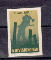 Artillerie 51/2* F.Art.rgt.5 Kat.12.-