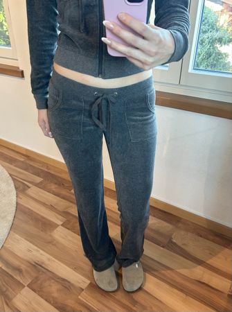vintage juicy couture sweatpants grey  