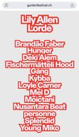 Gurtenfestival Ticket 2026 – Donnerstag Comfort
