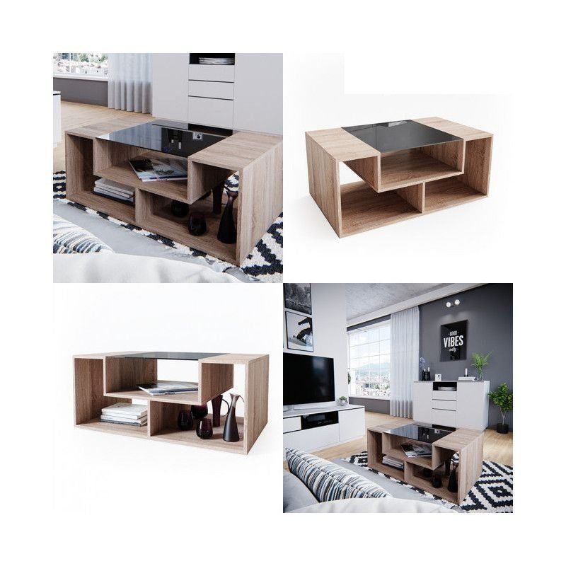 Tische: Couchtisch Beistelltisch - Sonoma/Eiche - Sofatisch – Neu und originalverpackt aus Wallenwil von toesstal-vertrieb 4
