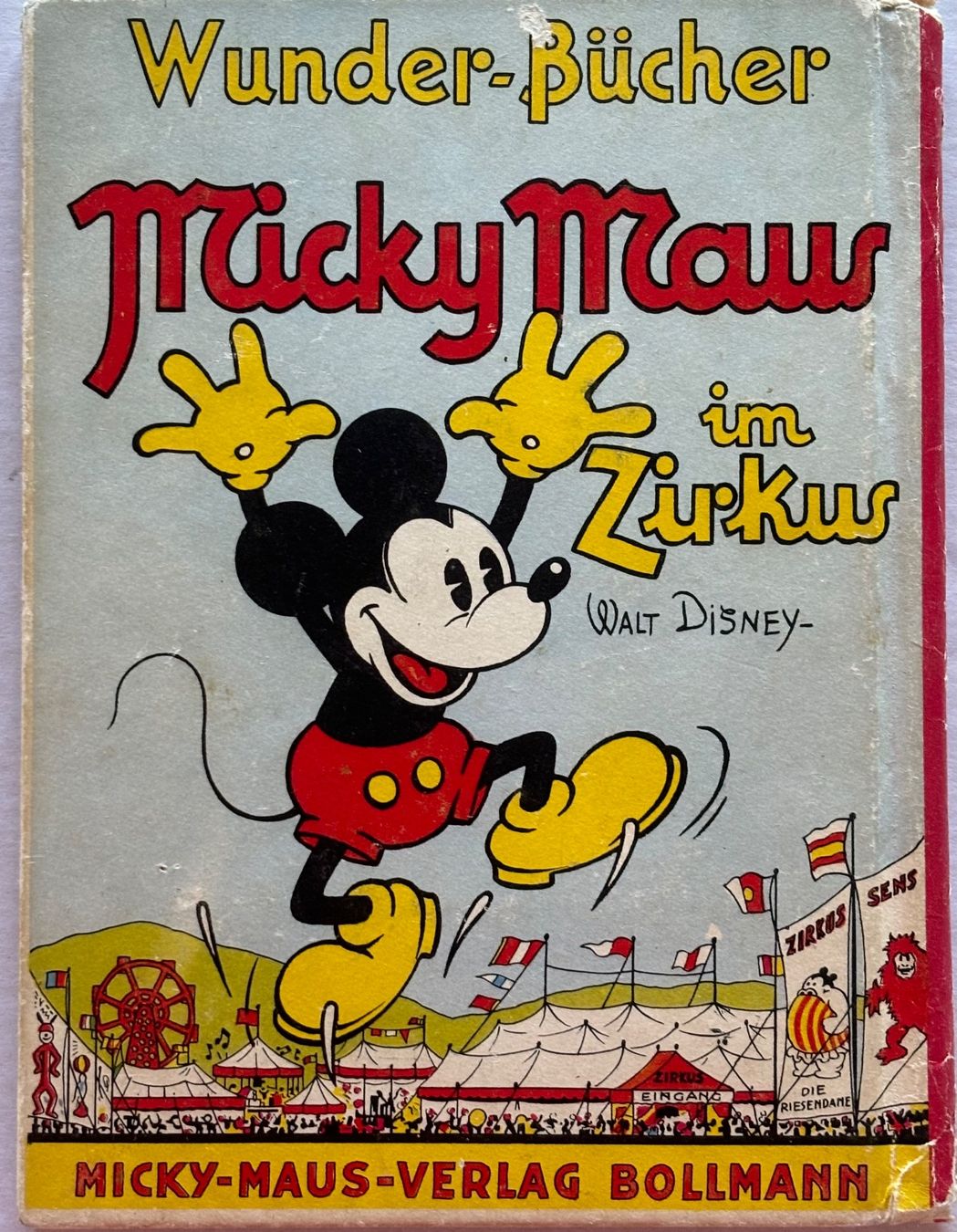 BD: Walt Disney, Micky Maus, Pop-up-Kinderbuch, 1936, EA, Comics – D'occasion à Frauenfeld par Merk52 1