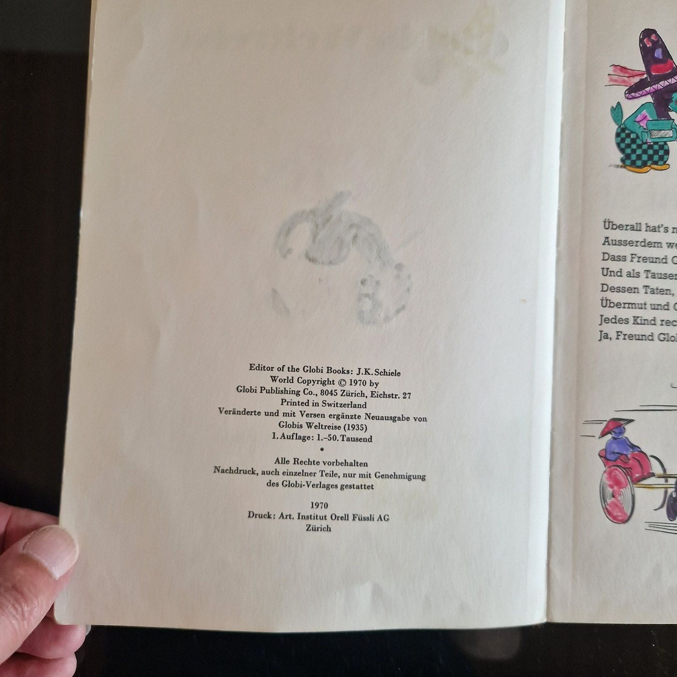Libri: Globi Weltreise – Usato da Volketswil venduto da backenundwein 2