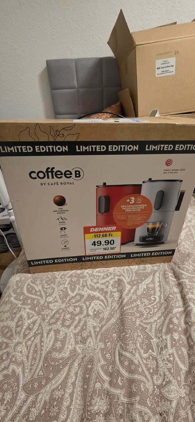 Coffee B Machines à café & Machines à expresso: Machine à café CoffeeB Globe, édition limitée, neuve – Neuf avec emballage d'origine à Cornaux NE par ana_p2kd