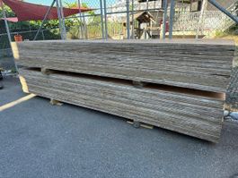 Bodenplatten 4 x 1m