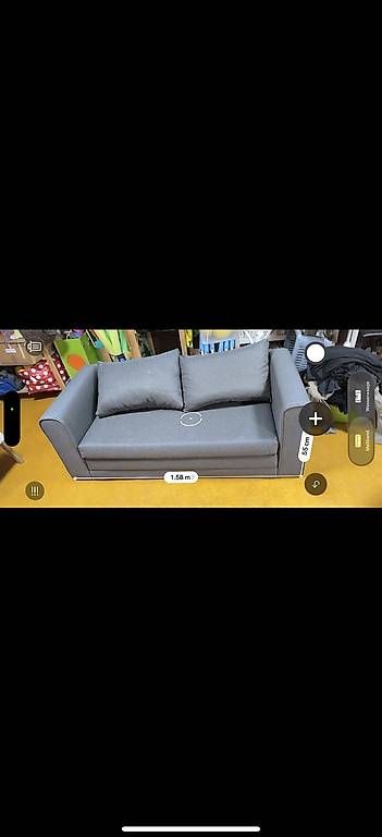 Divani: Graues Schlafsofa, ca. 158 cm – Usato da Chur venduto da van_6qs7 4