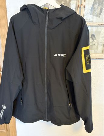 Adidas Terrex Outdoorjacke National Geographic schwarz