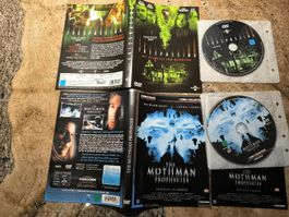 2 DVD s The Mothman Prophecies und  Trespassing Thriller Fil