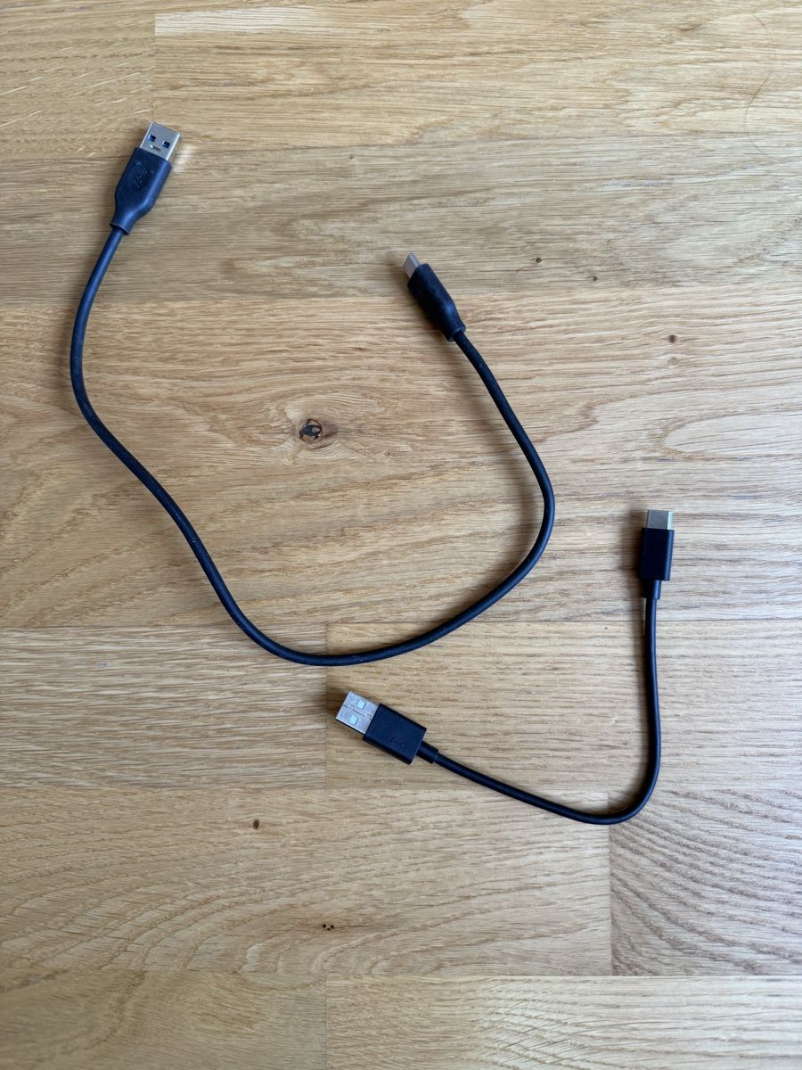 Cavi: 5 USB-Kabel Set – USB-C und Micro-USB – Usato da Zürich venduto da Yweb
