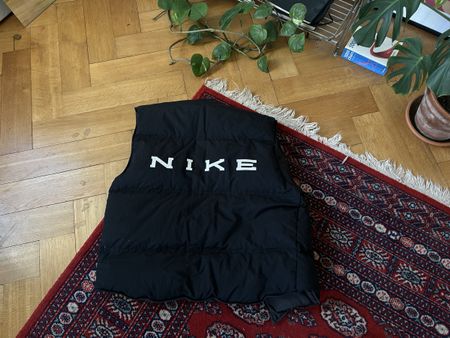 Nike Reversible Puffer Vest schwarz/grau (Vintage) L/XL