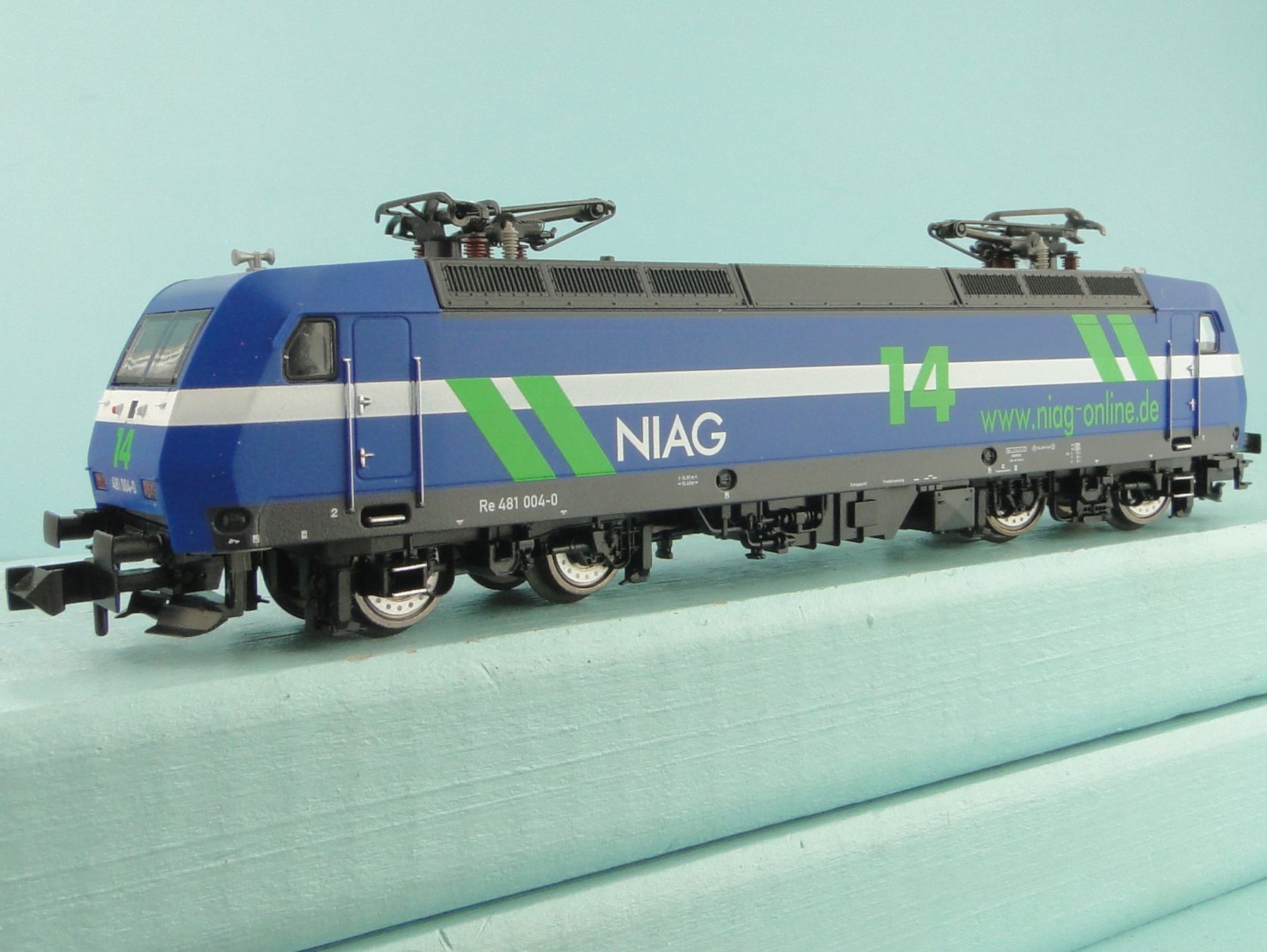 Fleischmann Modellini di ferrovie: Fleischmann Spur N 7323 NIAG Re 481 – Usato da Bülach venduto da cann11 1