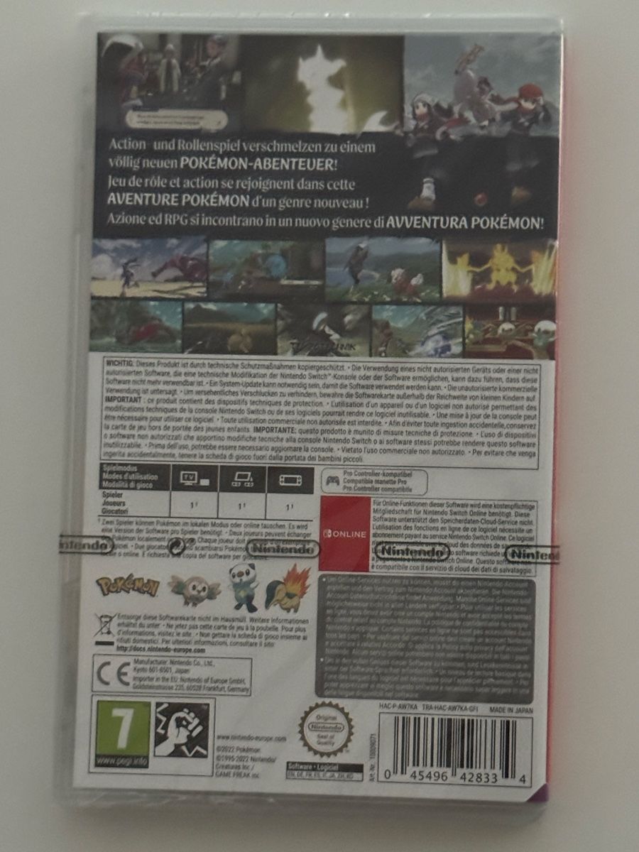 Giochi: Pokemon Legends Arceus - Nintendo Switch - NEU – Nuovo e nell'imballaggio originale da Zürich venduto da jabo22 1