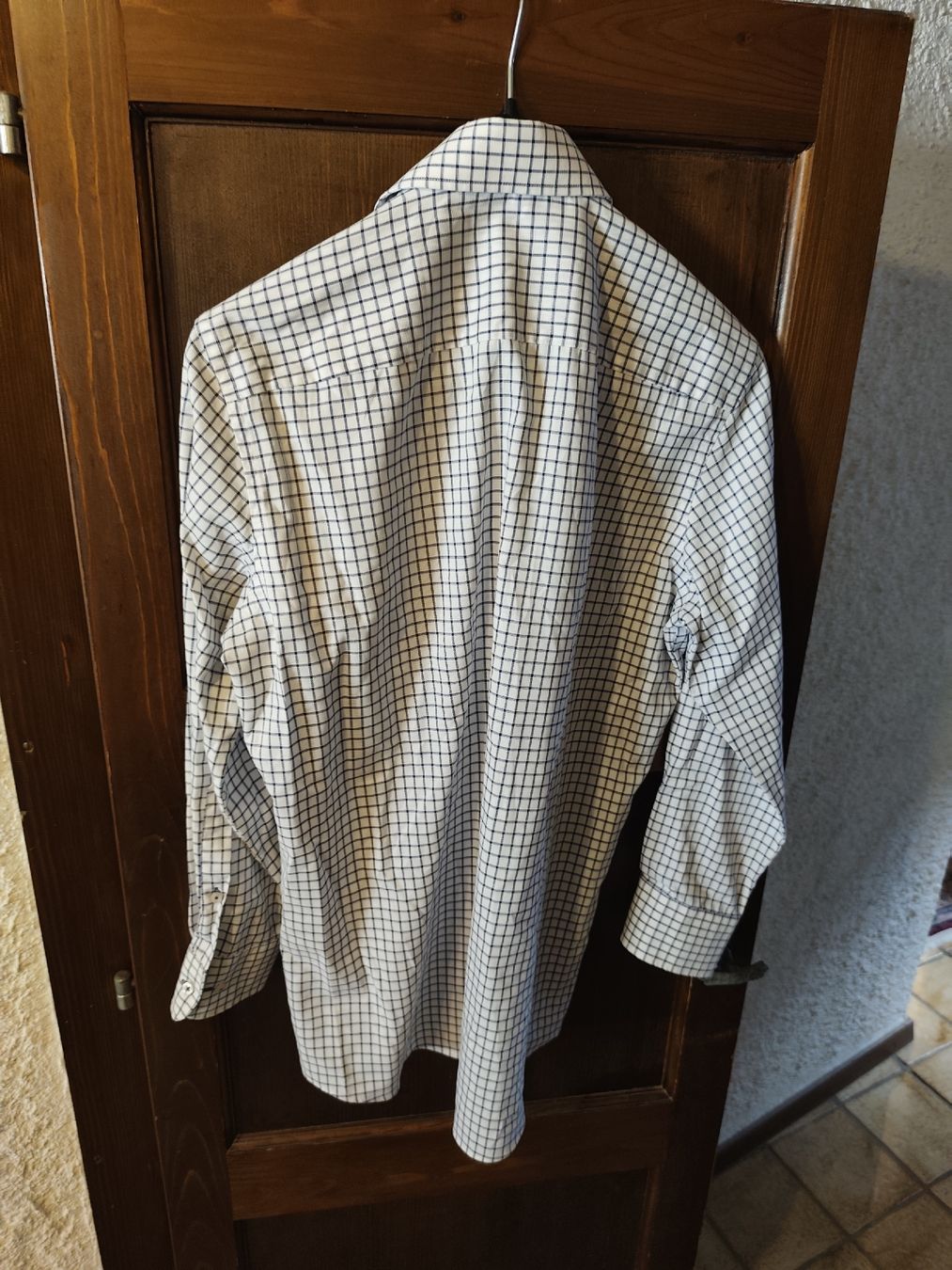 Camicie: Stylish Men's Checkered Shirt - Size S – Usato da Martigny venduto da Errika 1