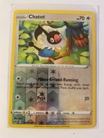Pokemon Chatot 139/185 Reverse Holo Vivid Voltage EN