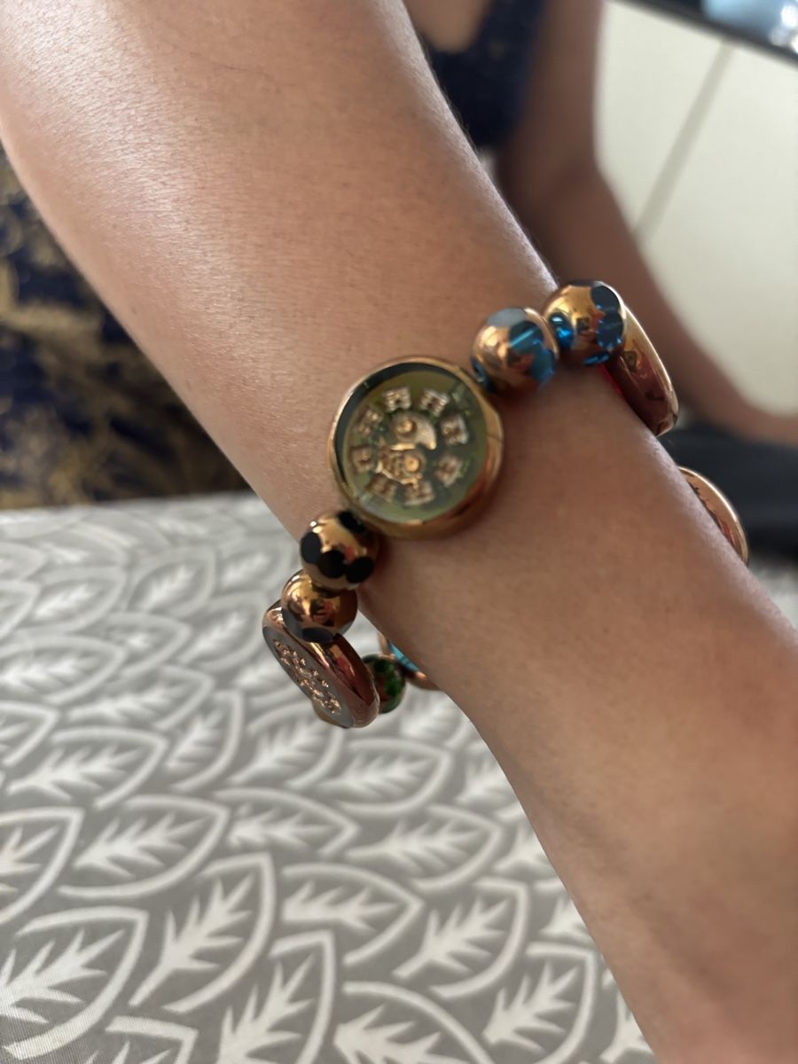 Bracciali & Braccialetti: Flex Armband mit glass Perlen. – Usato da Buchrain venduto da Mr.Kim 1