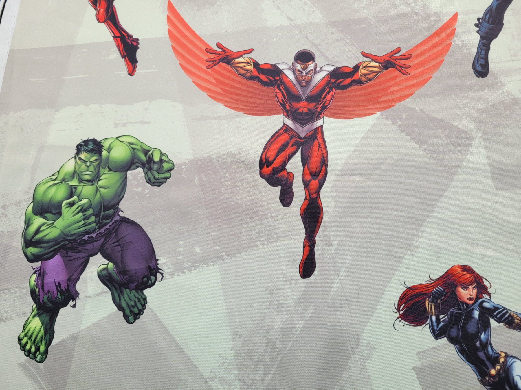 Stoffe: Marvel Avengers     Stoff 2.10m x 1.45m   Neu   Polyester – Neu und originalverpackt aus SCHÜBELBACH von CoKaHa 3