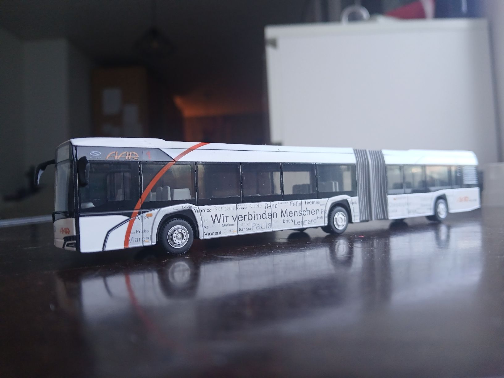 Rietze Modellini d'auto: H0 AAR Stadt Aarau Bus – Nuovo (secondo la descrizione) da Brügg BE venduto da Just_standing_here 2