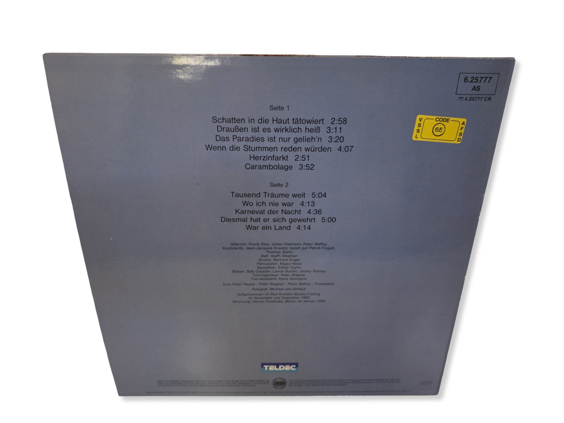 Dischi in vinile: Vinyl-LP Peter Maffay "Carambolage" – Usato da Oberdorf SO venduto da julian027 1