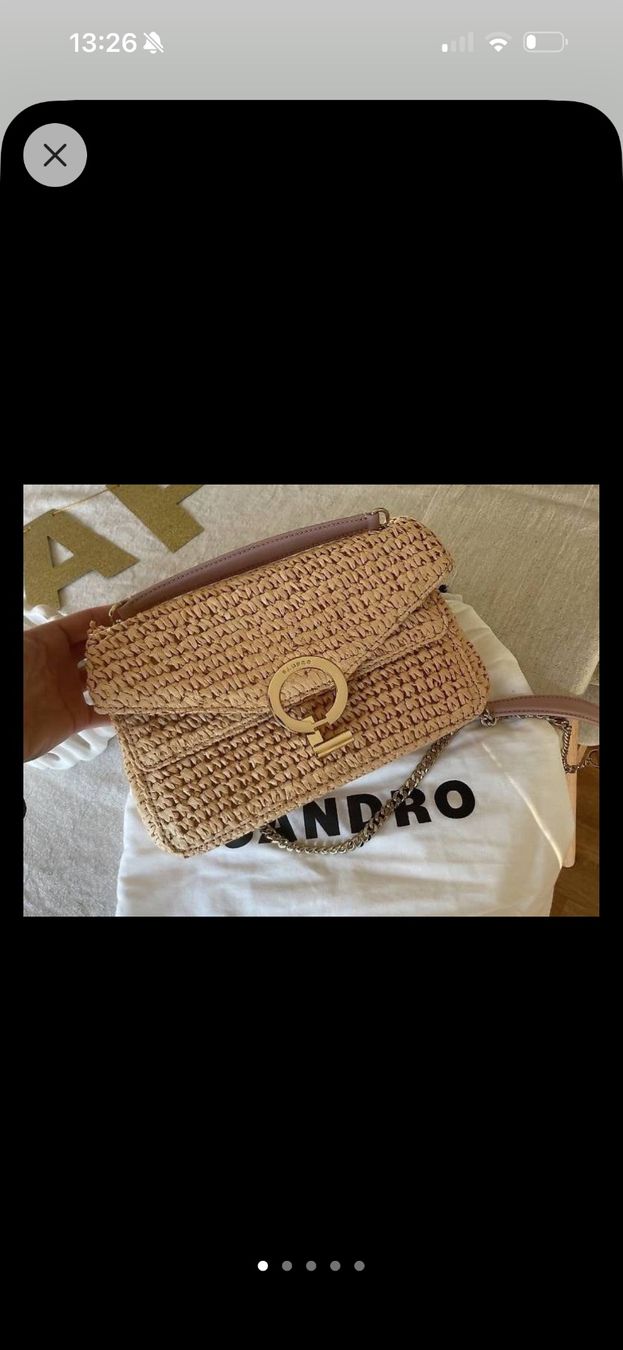 Sandro Borse da donna: Sandro Handtasche beige/rose/gold – Nuovo (secondo la descrizione) da Eschlikon TG venduto da Didi2007_