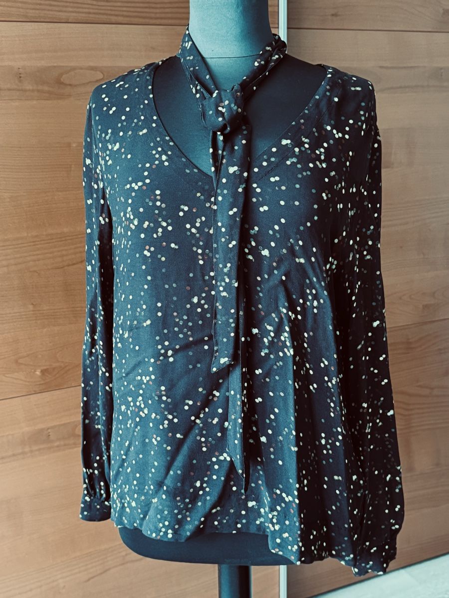Nile Blusen: Nile Bluse / schwarz mit versch. Punkten Gr. M – Neu (gemäss Beschreibung) aus Morschach von jeanhenrifabre 4