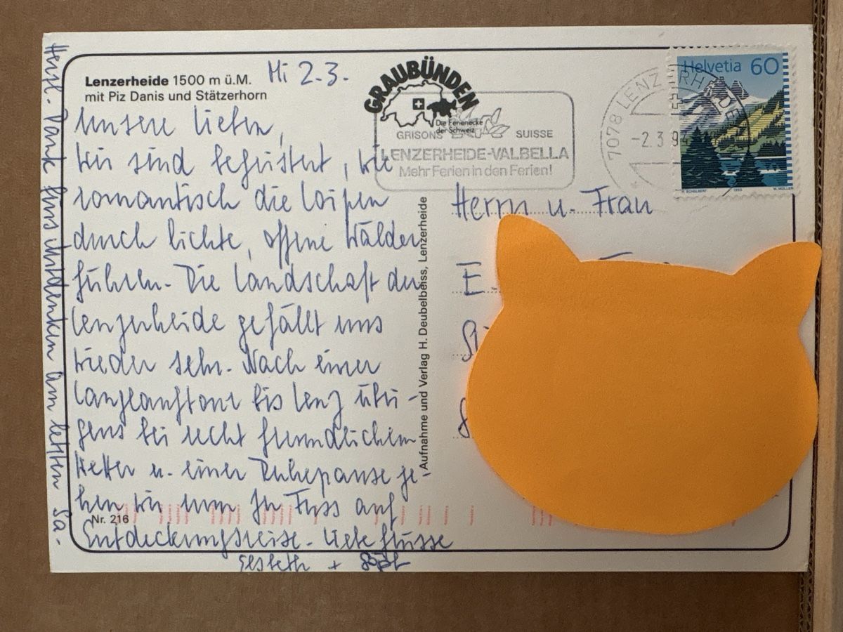 Cartoline postali: AK von Lenzerheide – Usato da Rümlang venduto da Kartenpost1 1