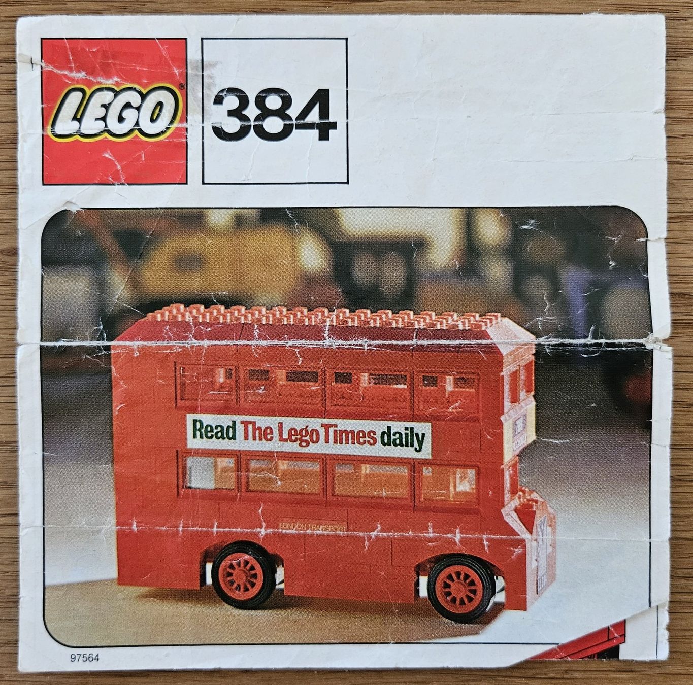 Lego Giocattoli: Lego Legoland 384 - London Bus (1973) – Usato da Schaffhausen venduto da asyouwestley 1