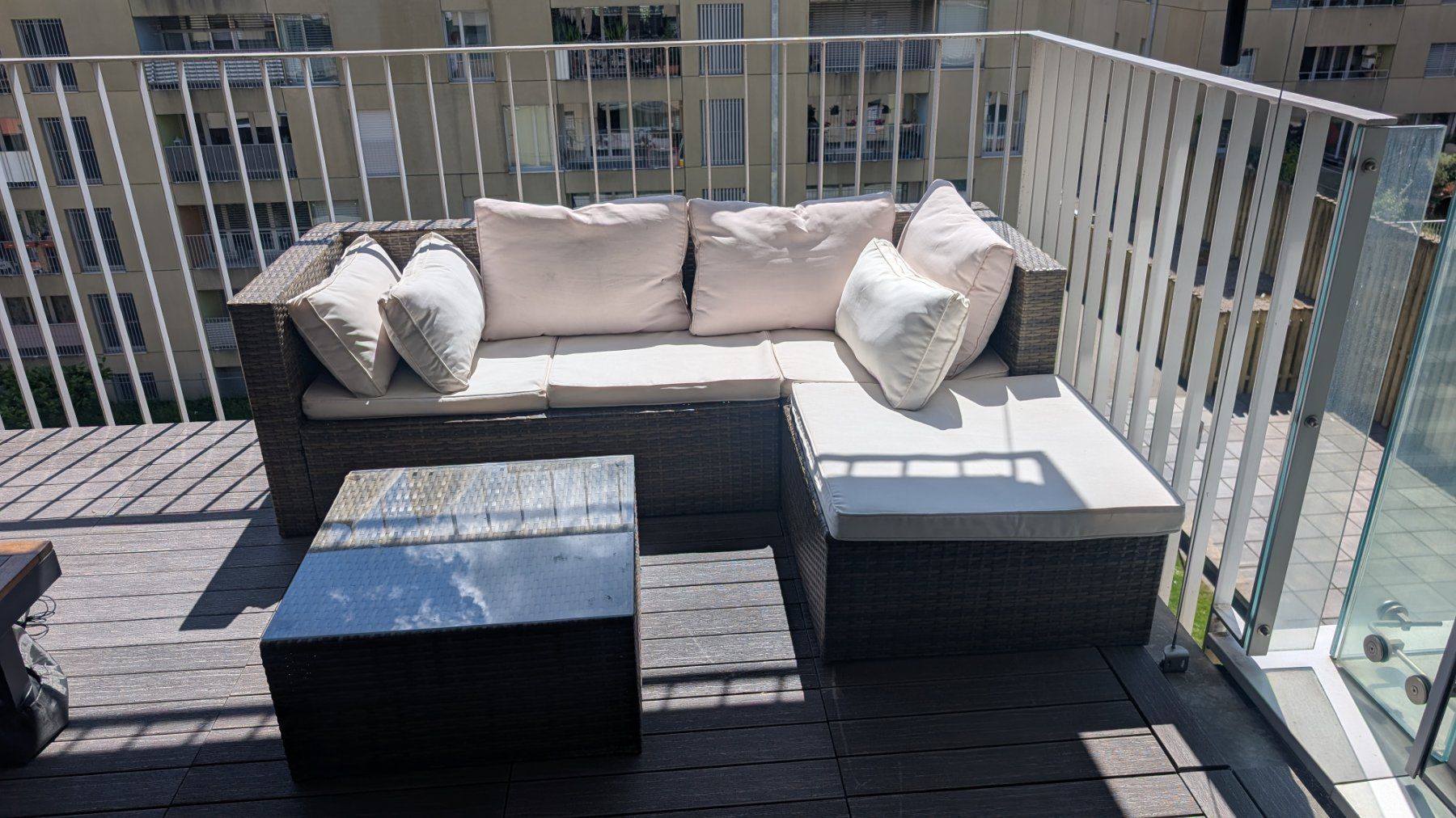 Divani: Gartenlounge / Balkon Lounge-Set – Usato da Glattpark (Opfikon) venduto da juank10