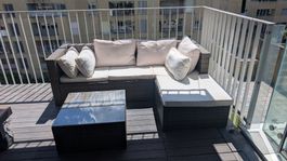 Gartenlounge / Balkon Lounge-Set