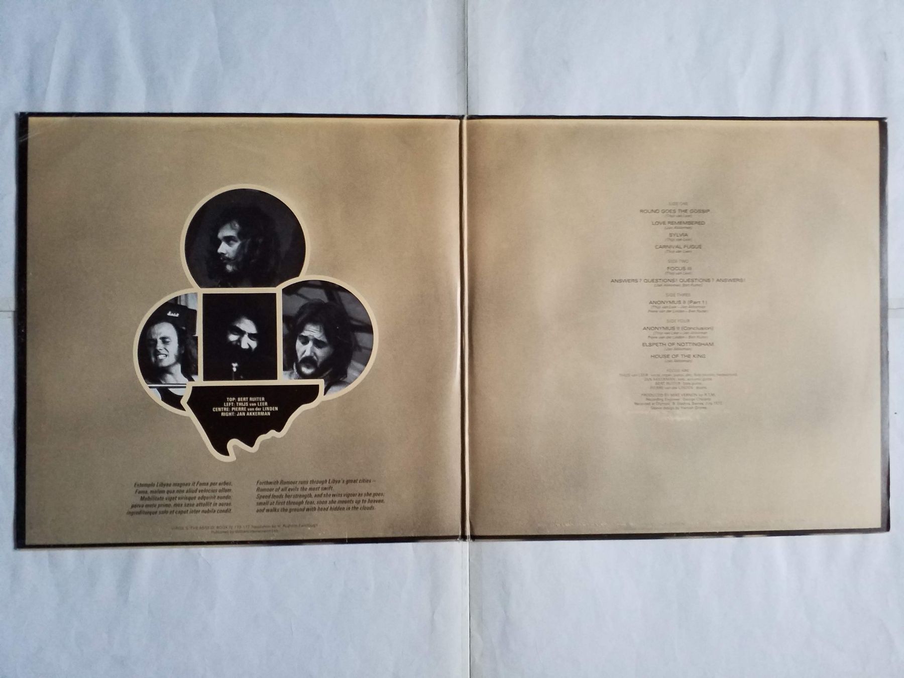 Schallplatten: FOCUS,  3 - (2LPS) 1st 1972 press  - NEW - – Neu (gemäss Beschreibung) aus Yverdon-les-Bains von Jacotreut 3