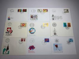9 Stück Ersttagsbrief (52)