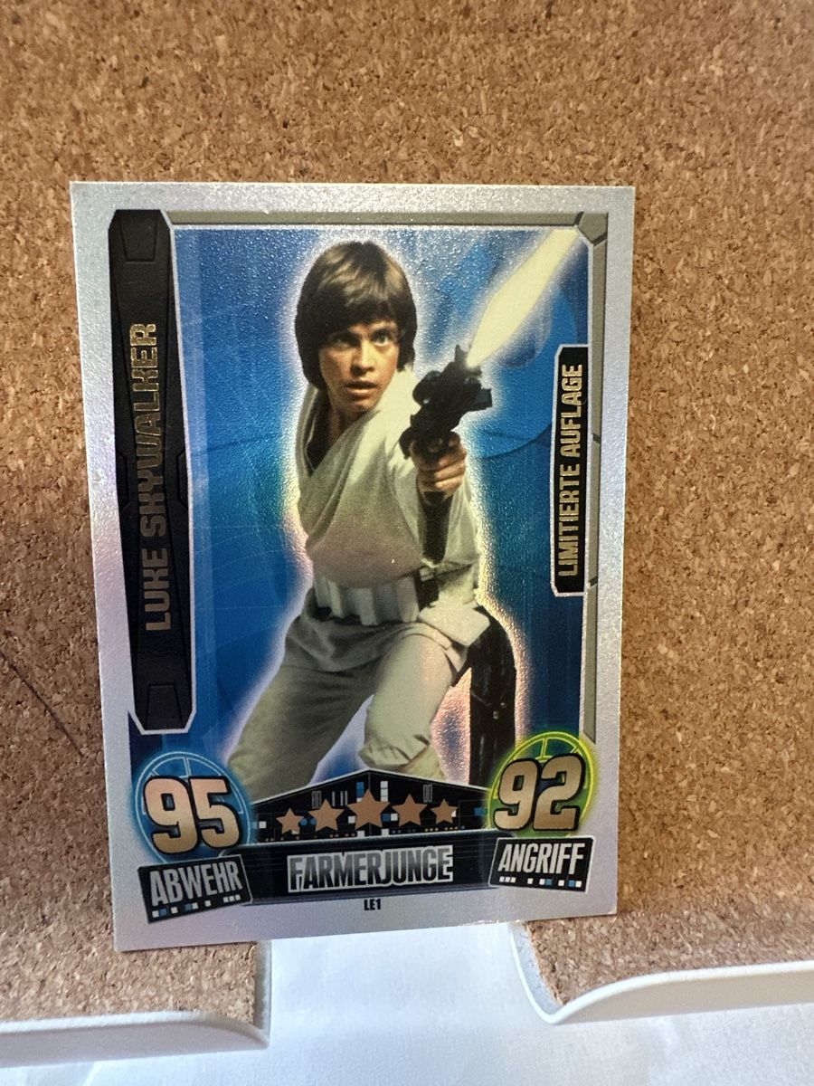 Karten: Force Attax - Star Wars - Luke Skywalker – Gebraucht aus Goldach von Lenny0220 1