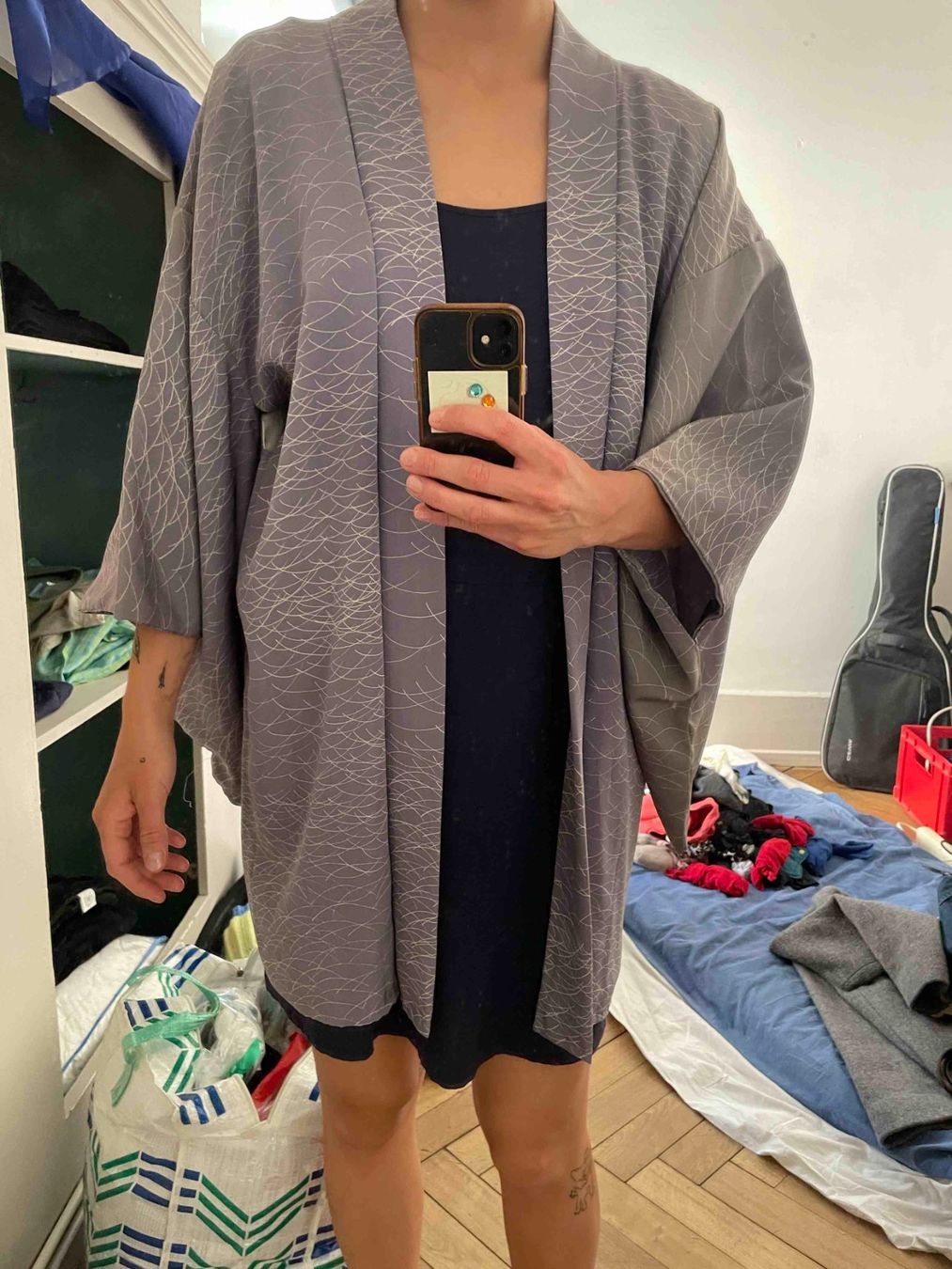 Arte internazionale: Kimono seconde main acheté au Japon – Usato da Biel/Bienne venduto da mariejo.v 2