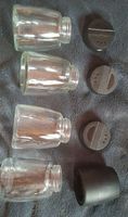 4 Gewürzgläser mit  3 Streudeckel und 1 Mühle Ikea 365 Set