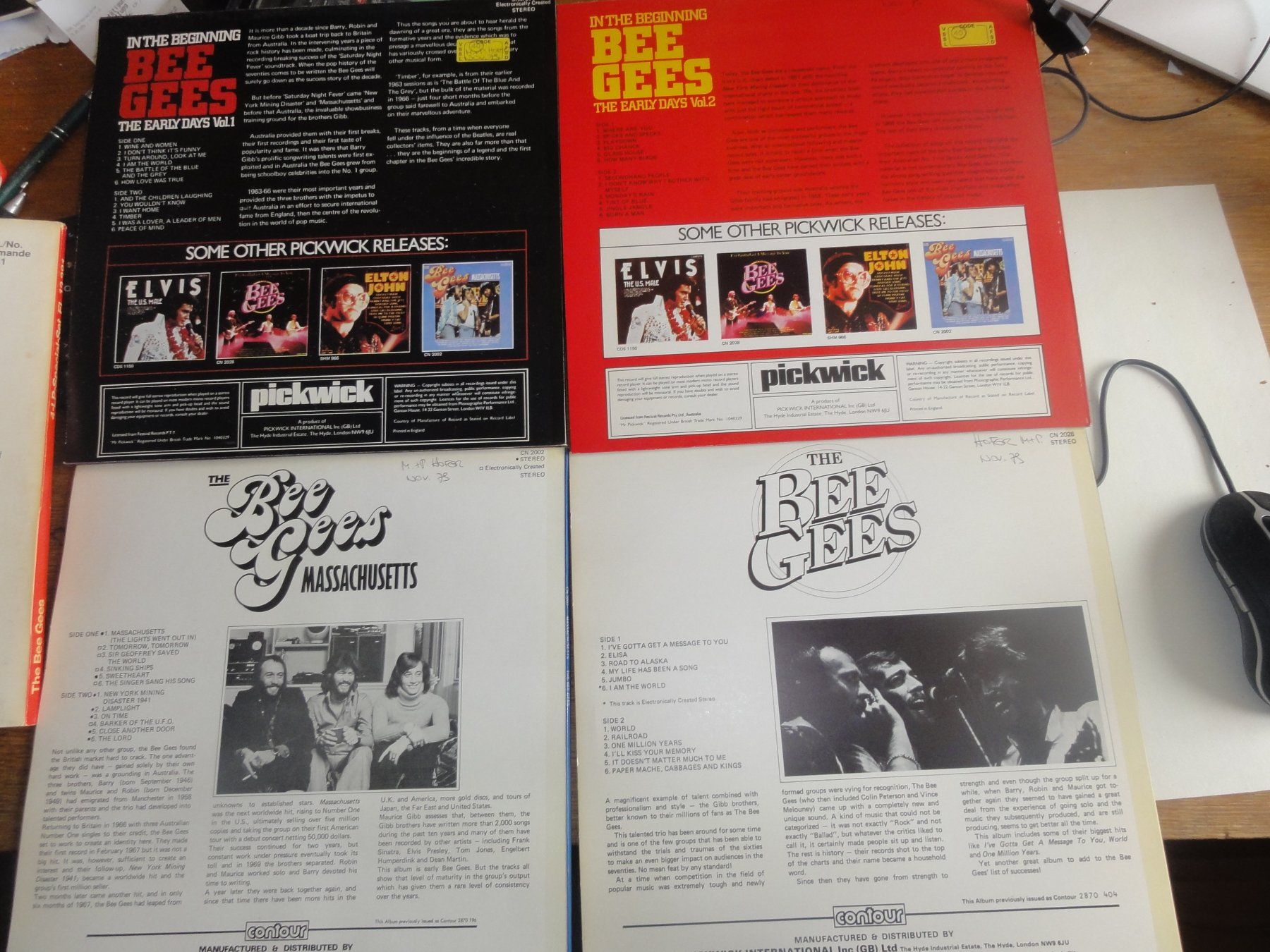 Dischi in vinile: 4 Bee Gees Schallplatten 70er Special Set – Usato da Walde AG venduto da Grmpft 1