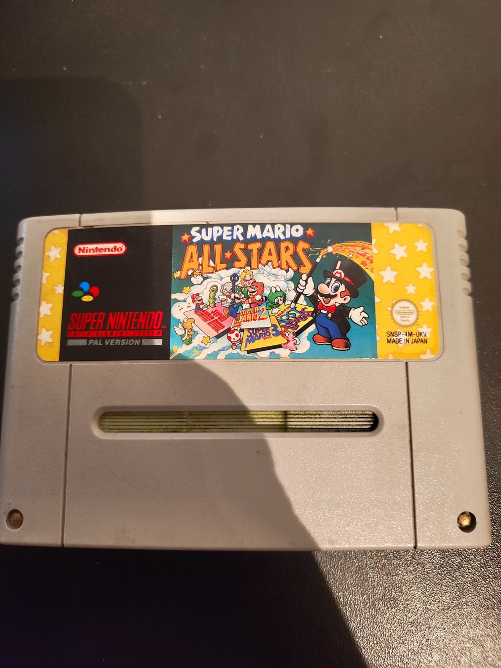 Giochi: Super Mario All Stars SNES PAL – Usato da Monthey venduto da Micro-ondesGame