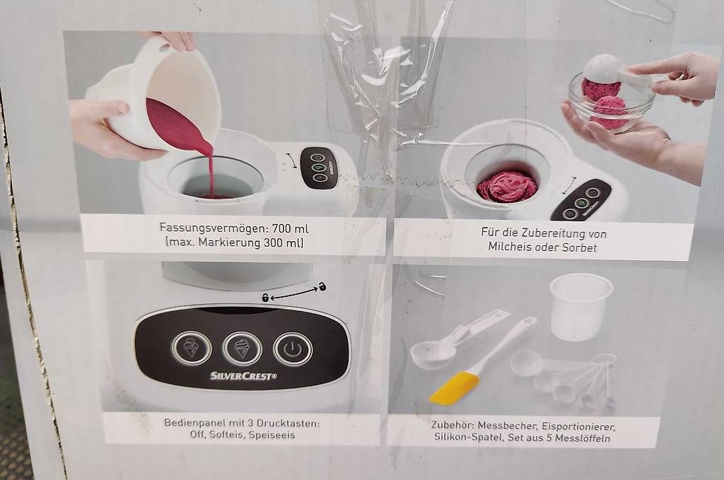 Elettrodomestici da cucina: Eismachine/ Ice Cream Maker – Usato da Schwarzenberg LU venduto da Kryssy81 6
