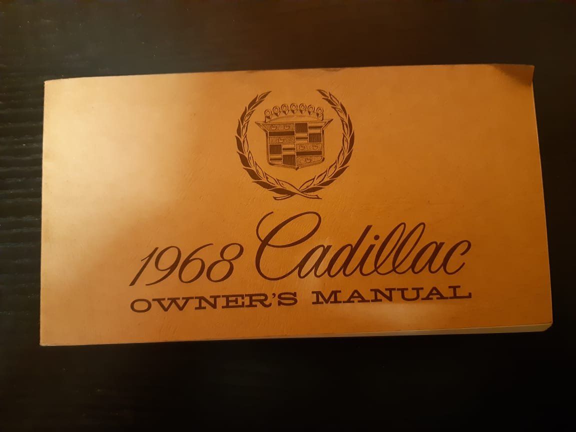 Cadillac Documenti: Betriebshandbuch;   1968 Cadillac – Usato da Dulliken venduto da Airliner2