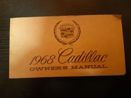Betriebshandbuch;   1968 Cadillac