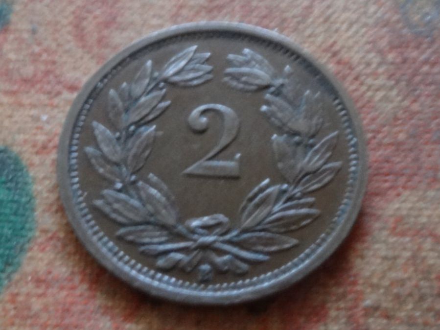 Tutti le monete: 2 Rp. 1926  (B) – Usato da Romanel-sur-Lausanne venduto da Swift13 1