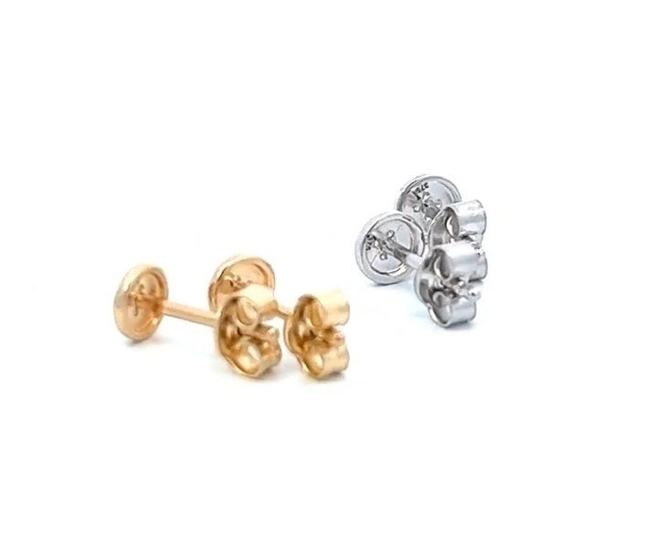 Orecchini pendenti & Orecchini a lobo: 0.03 Ct Diamant Ohrstecker gelbgold – Nuovo e nell'imballaggio originale da Hemmental venduto da Schmuckwelt2 2