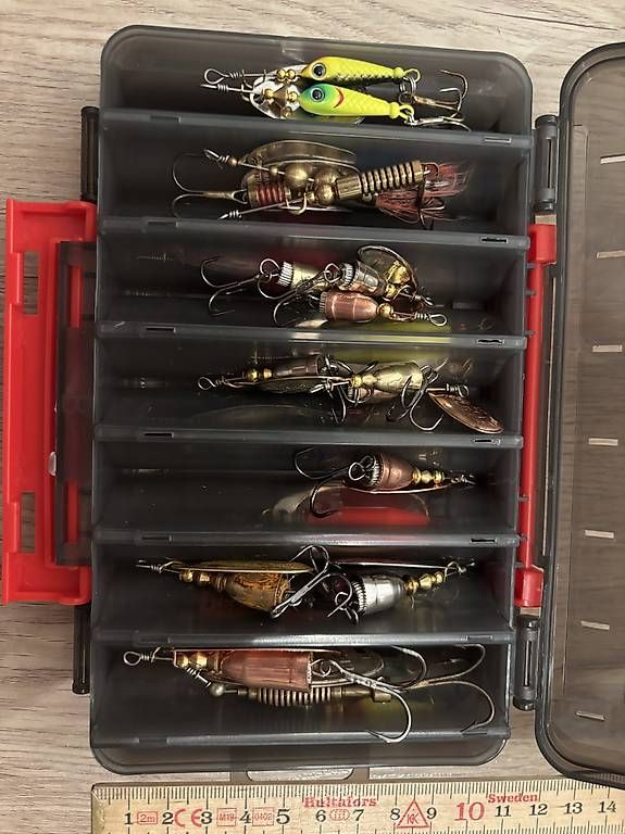 Köder: Spinner Köder Set mit Aufbewahrungsbox  – Gebraucht aus Abtwil SG von fabianjaco 1