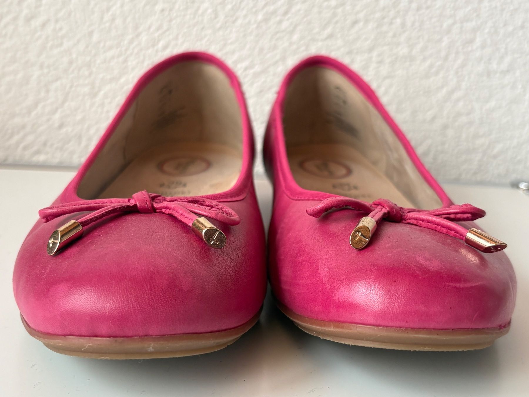 Tamaris Damenschuhe: Ballerina Tamaris pink – Gebraucht aus Hettlingen von memest 1