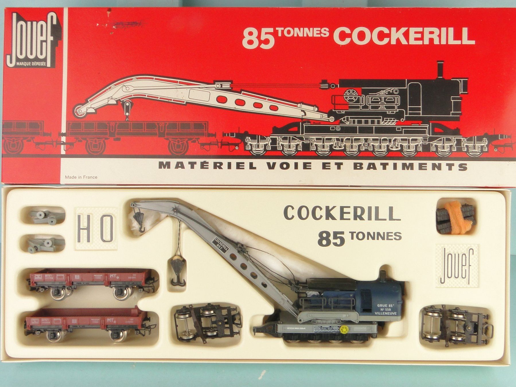Jouef Modellini di ferrovie: Jouef 663 Cockerell 85 Tonnen , NEU – Usato da Bülach venduto da cann11