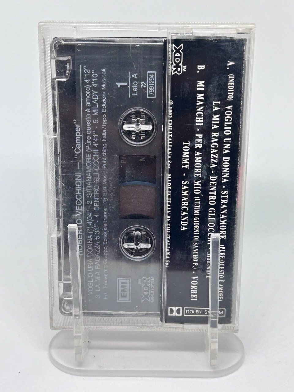 Musicassette: Roberto Vecchioni – Camper (1992) – Usato da Giubiasco venduto da LorisVale 1