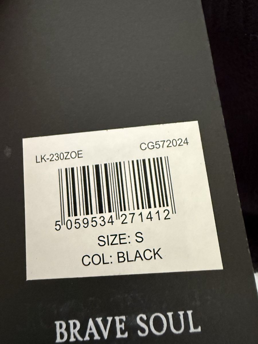 Maglioni & Felpe: Brave Soul Black Knit Pullover - Gr.S - Neu – Nuovo e nell'imballaggio originale da Wallbach venduto da Nenex 3