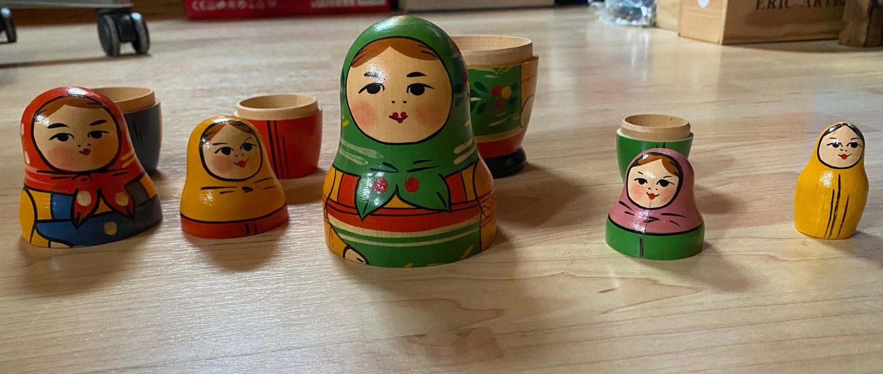 Spielzeuge: Babuschka 5-teilig – Gebraucht aus Kallnach von CadaSepia 1