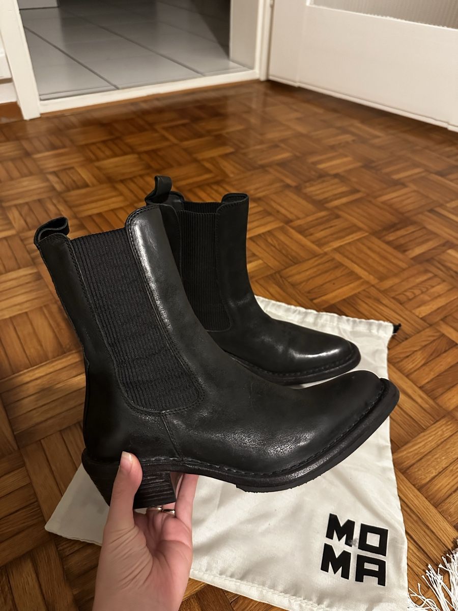 Moma Scarpe da donna: MOMA Leather Boots – Nuovo (secondo la descrizione) da Dübendorf venduto da din_dl9l 4