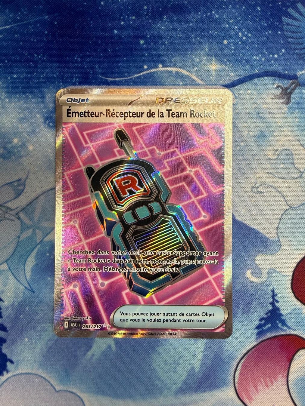 Pokémon Carte collezionabili: Émetteur Team Rocket FA - ASC 263 FR – Nuovo (secondo la descrizione) da Courgenay venduto da ScamBoxOff
